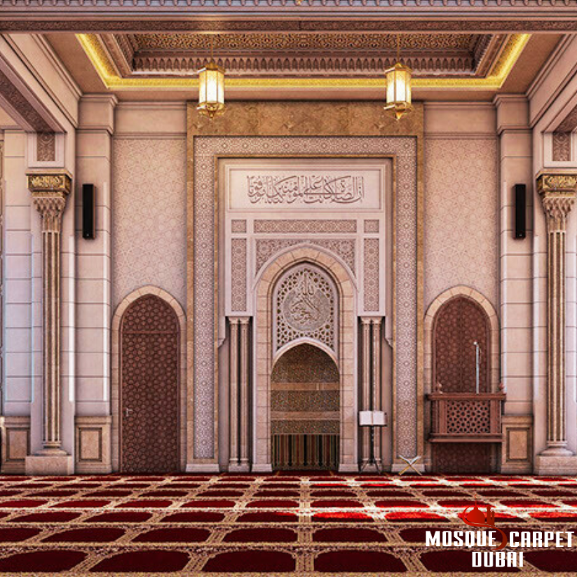 HEJAZ Red Mosque Carpet