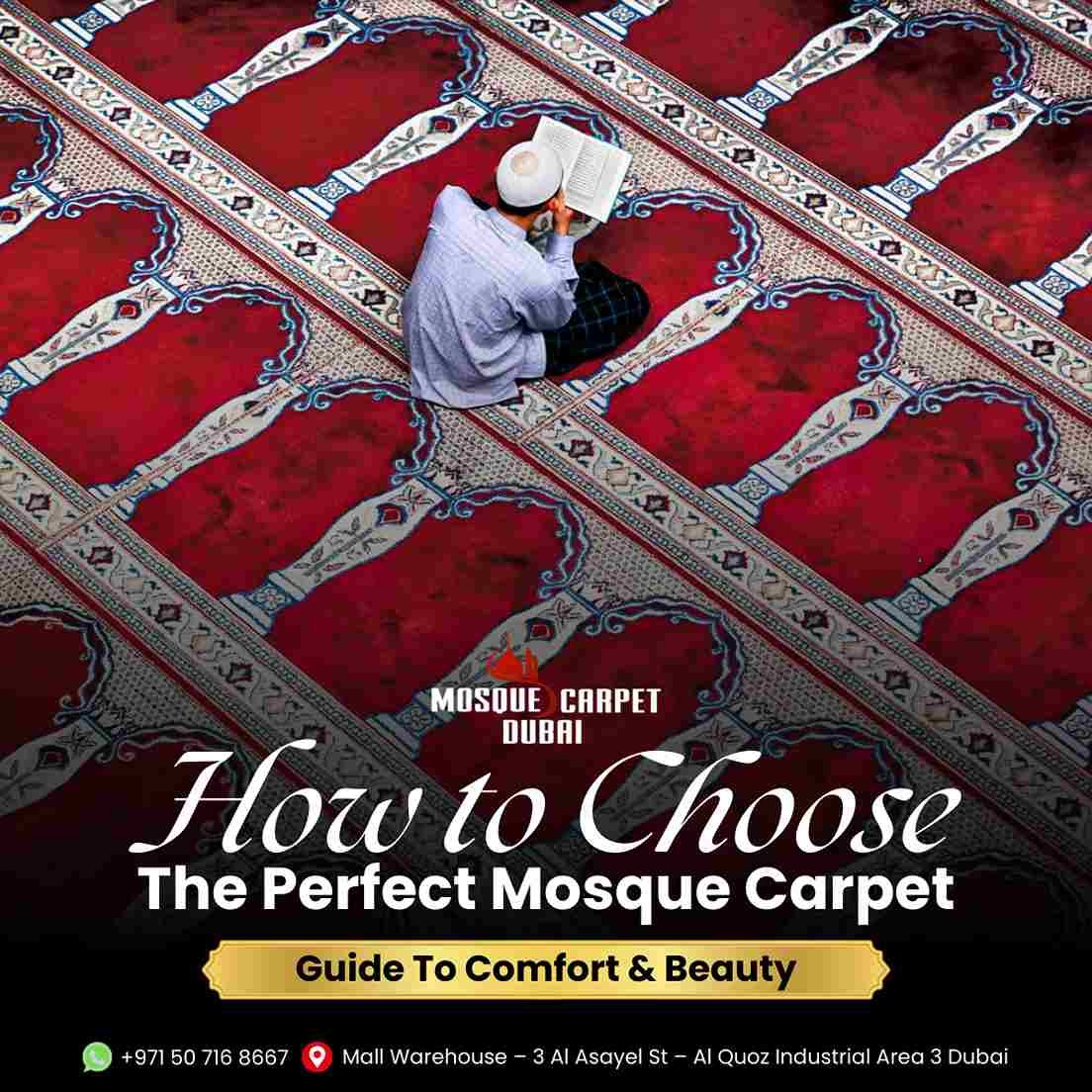How To Choose Perfect Mosque Carpet Dubai